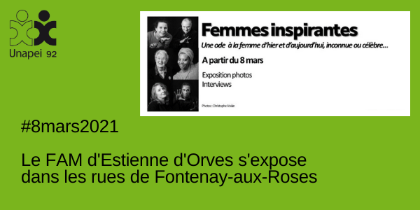 “Femmes inspirantes” à Fontenay-aux-roses, le FAM d’Estienne d’Orves prend part à l’expo !