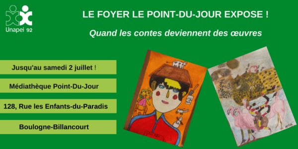 Le Foyer du Point-du-Jour présente l’exposition « Quand les contes deviennent des œuvres » jusqu’au samedi 2 juillet 2022 ! 