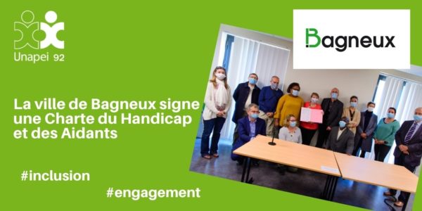 La ville de Bagneux signe une Charte du Handicap et des Aidants