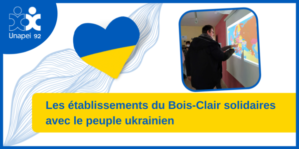 Les établissements du Bois-Clair solidaires avec le peuple ukrainien