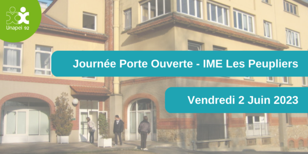 L’institut médico éducatif les peupliers ouvre ses portes !