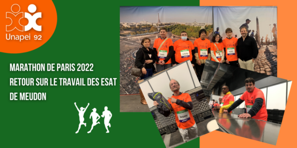 Les ESAT de Meudon et le Marathon de Paris 2022