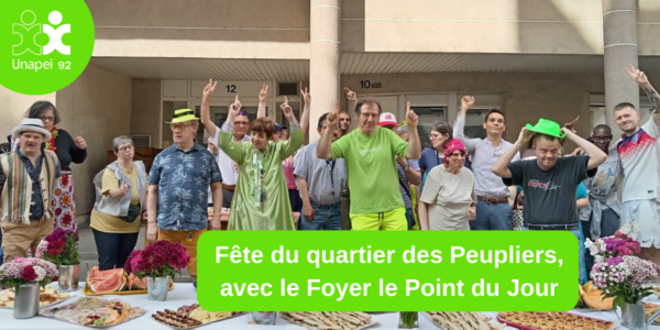 La fête du quartier des Peupliers, avec le Foyer le Point du Jour à Boulogne-Billancourt