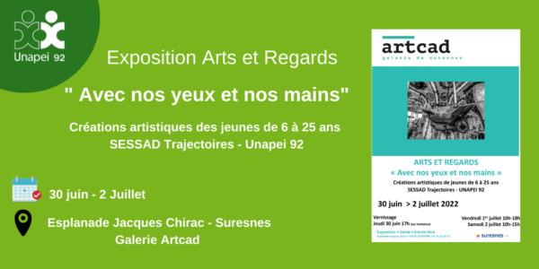 Arts & Regards… Les SESSAD Trajectoires de Suresnes exposent