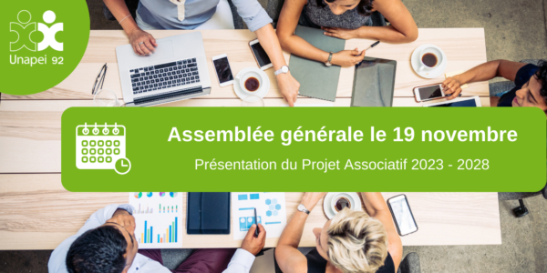 Présentation du Projet Associatif : Assemblée générale le 19 novembre 2022