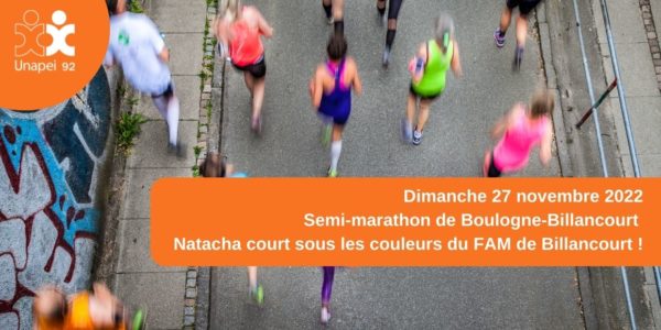 Semi-marathon de Boulogne-Billancourt : Natacha court sous les couleurs du FAM de Billancourt !