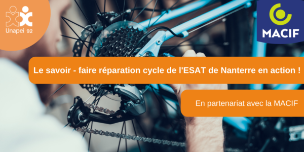 Tous à vélos avec les étudiants de Nanterre et l’ESAT Le Phare !