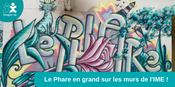 Le Phare en grand sur les murs de l’IME