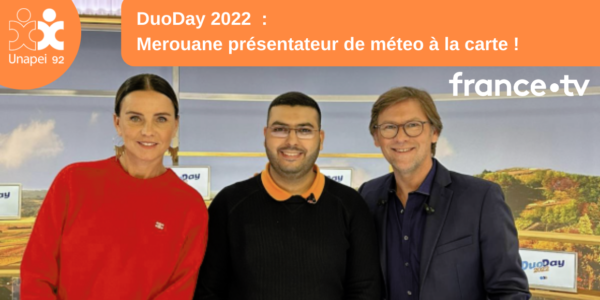 DuoDay 2022, Merouane la star de la météo sur France 3 !