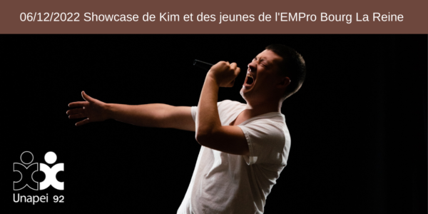 INVITATION : 6 décembre – Showcase de Kim et des jeunes de l’EMPro