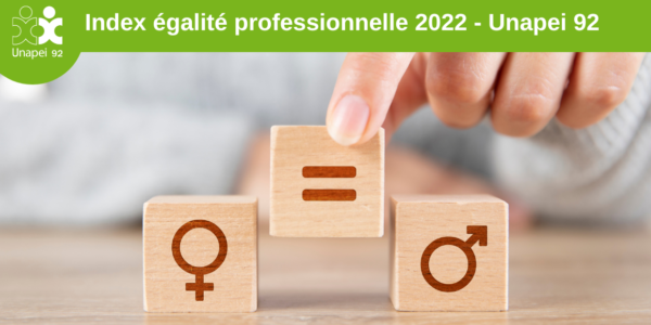 Index égalité professionnelle 2022 – Unapei 92