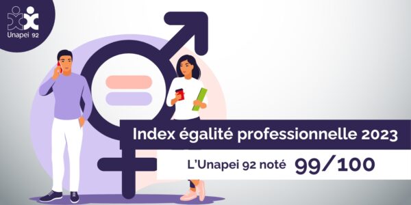 Index égalité professionnelle 2023 – Unapei 92