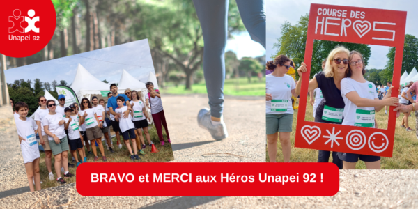 Course des Héros Paris : Bravo aux Héros Unapei 92 !