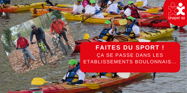 Pour les personnes accompagnées, le sport c’est toute l’année !