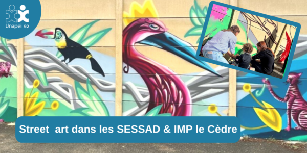 Du street art dans les SESSAD et IMP de Châtillon !