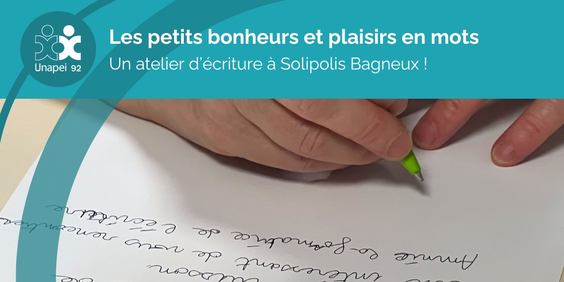 Vignette article sur un atelier d'écriture à l'ESAT Solipolis Bagneux