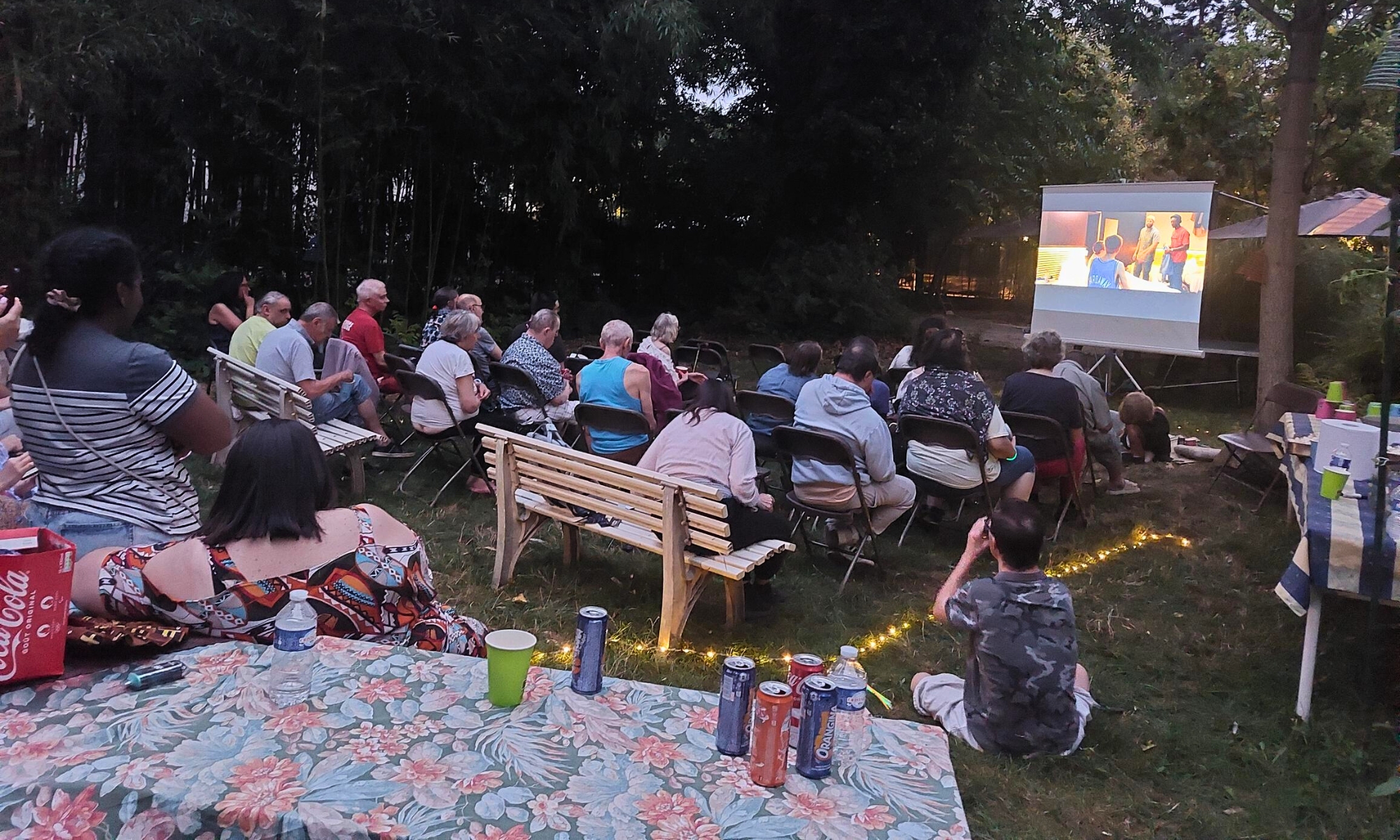 « Lumière, moteur et action ! » soirée cinéma au foyer Éric