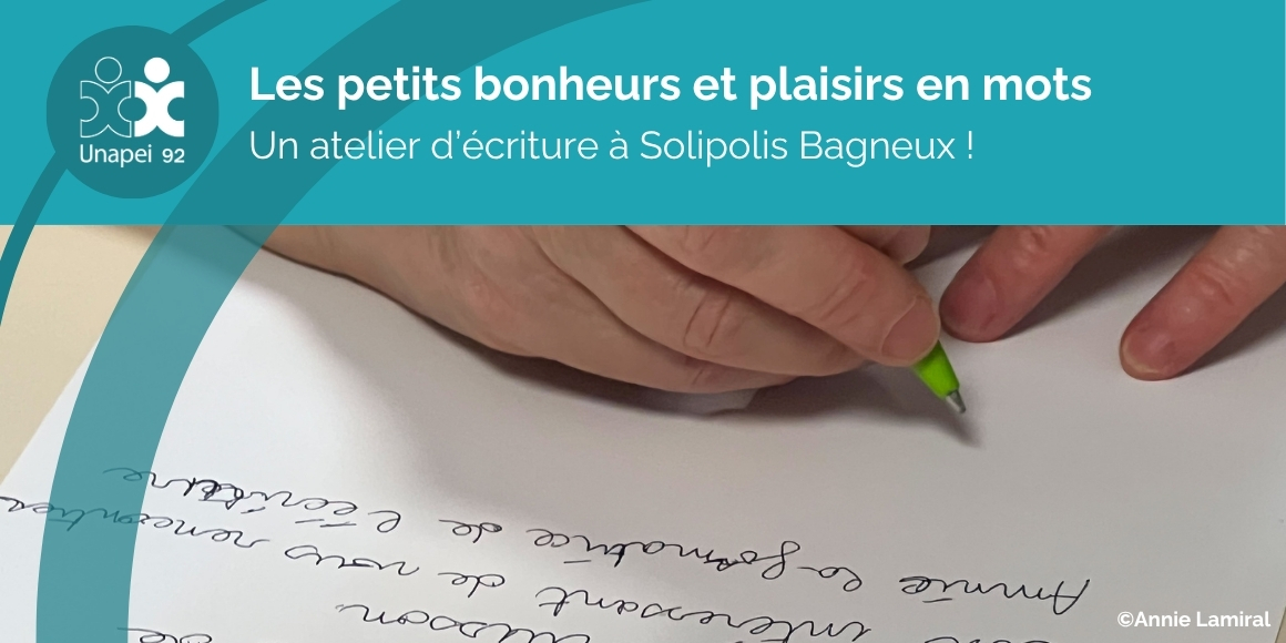 Vignette article sur un atelier d'écriture à l'ESAT Solipolis Bagneux