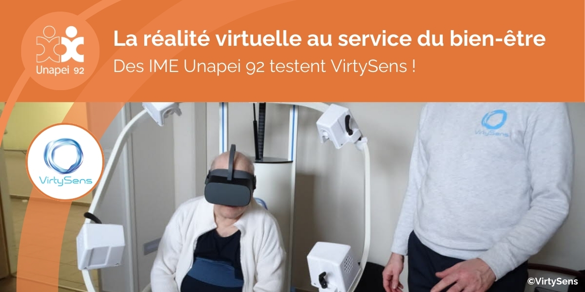 Virty Sens testé par des IME de l'Unapei 92