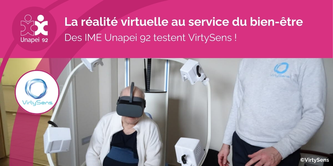 Virty Sens testé par des IME de l'Unapei 92