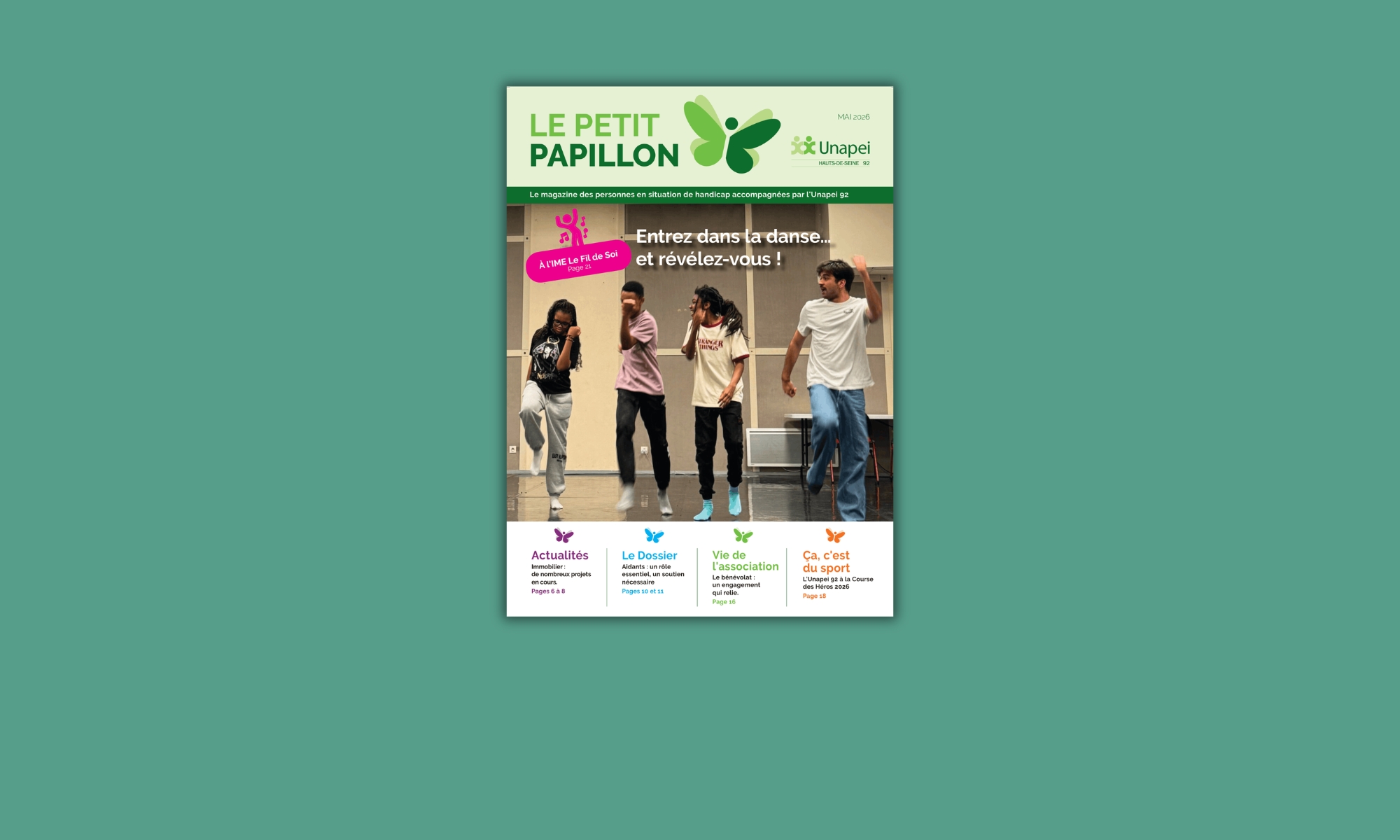 Le Petit Papillon : Découvrez le nouveau numéro du magazine de l&rsquo;association !